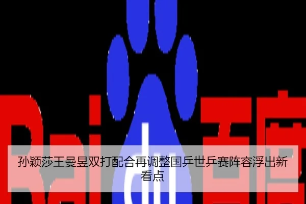 孙颖莎王曼昱双打配合再调整国乒世乒赛阵容浮出新看点